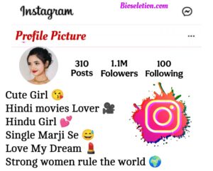 Instagram Bio For Hindu For Girls