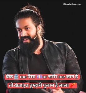 Instagram Bio Shayari Attitude