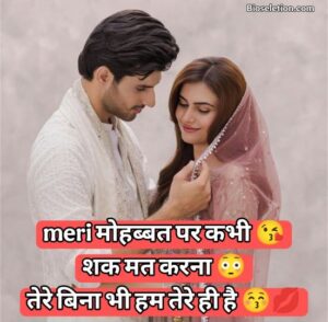 Instagram Bio Love Shayari 