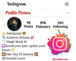 Instagram Bio For Boys Jaat