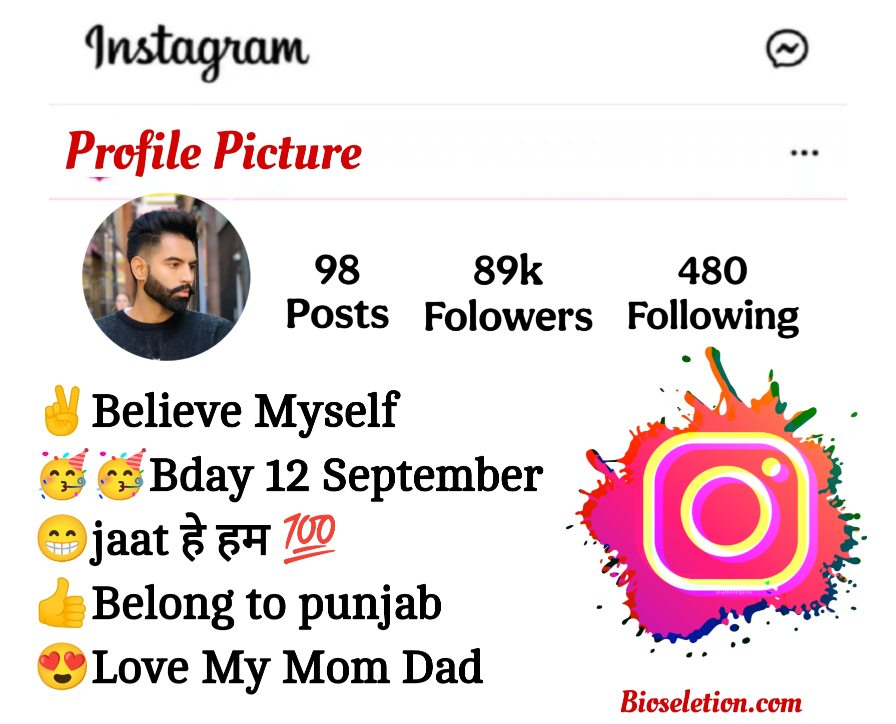 Jaat Bio For Instagram