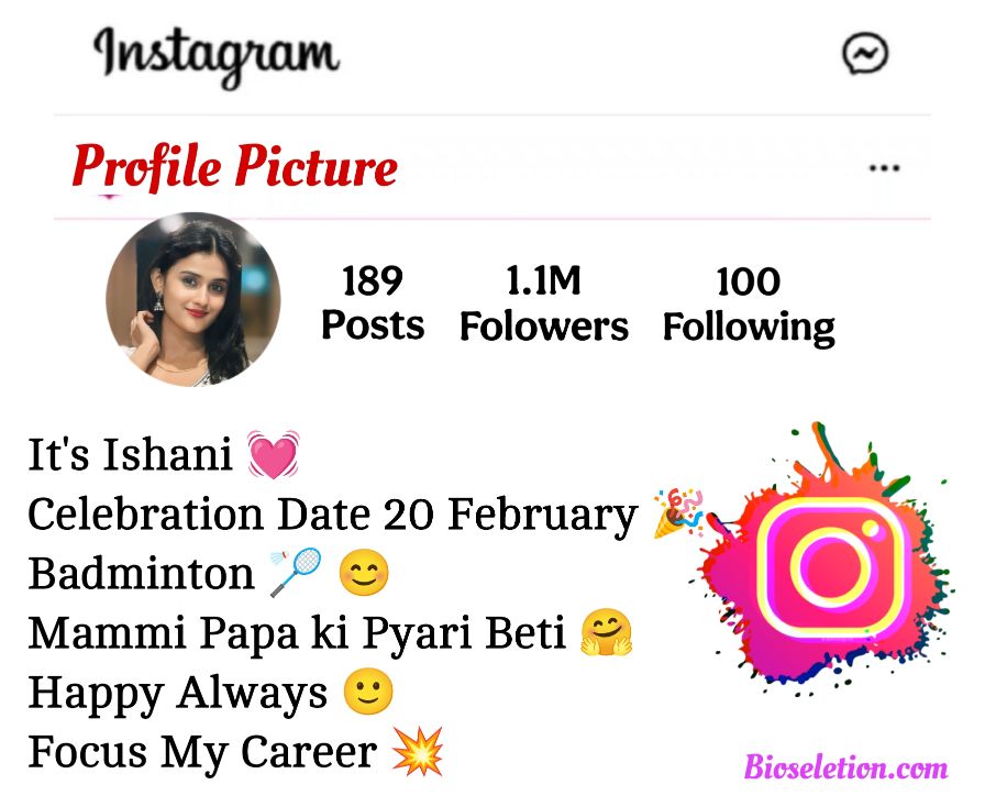 Instagram Bio For Girls